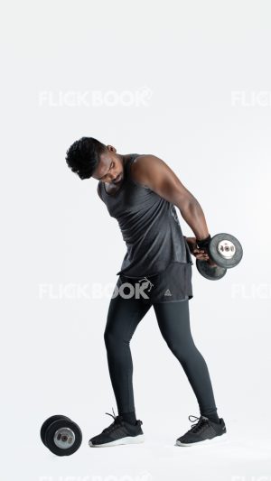 Active, Weight Dumbbells, Fitness, Strong, Holding Weight Dumbbells, Strong Guy