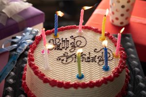 
									Occations , birthday cake , celebrating a birthday , candles lighting  , gifts 